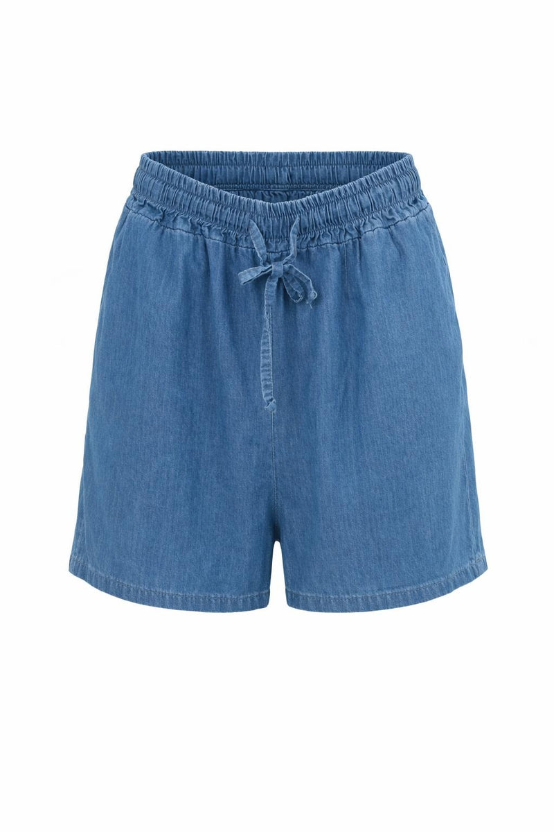 Martha du Château | Kira Shorts in Medio Blue
