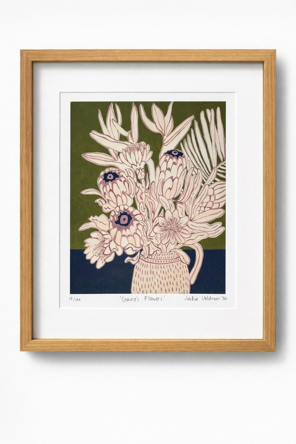 Gairo's Flowers | Jackie Veldman | 2026 | 187 x 222mm | 13/100