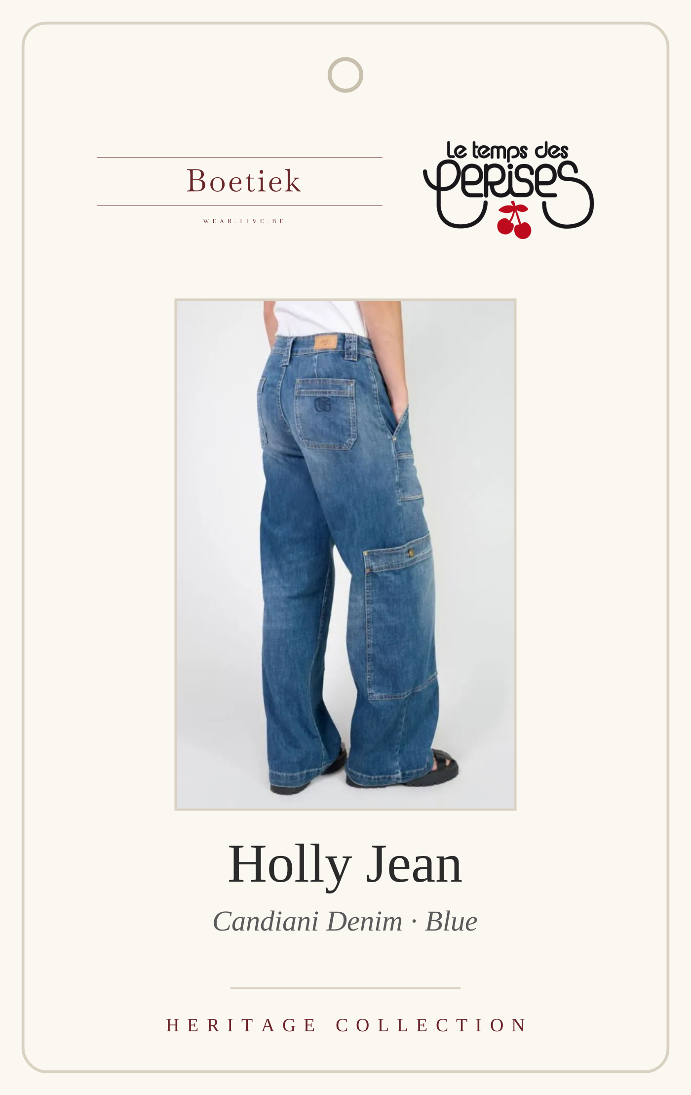 Le Temps des Cerises | HOLLY Jean in Blue