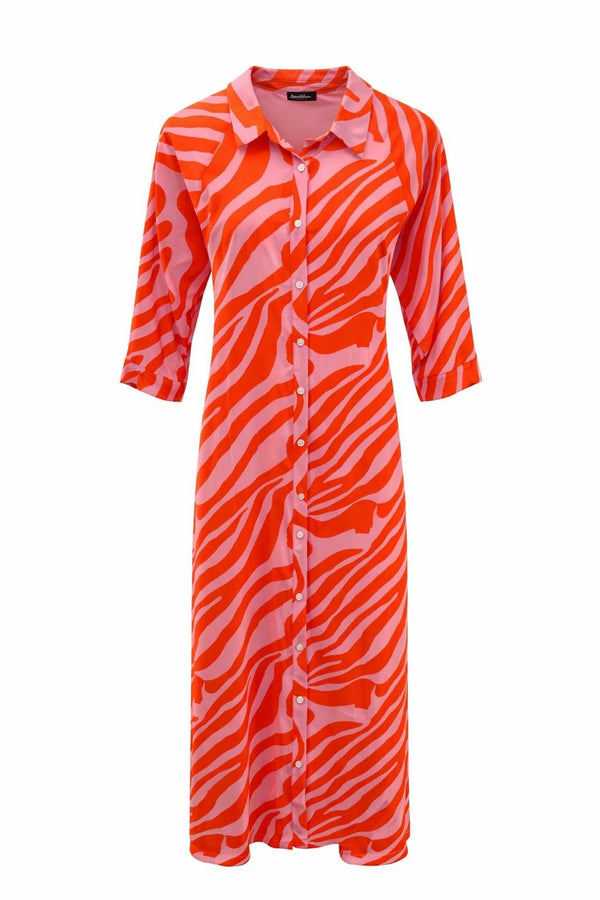 Smashed Lemon | Dress | PinkOrange