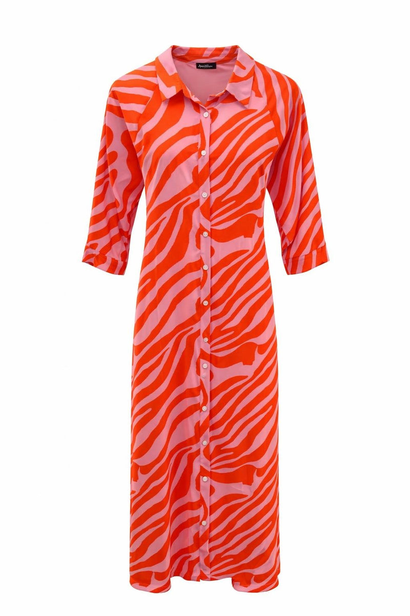 Smashed Lemon | Dress | PinkOrange