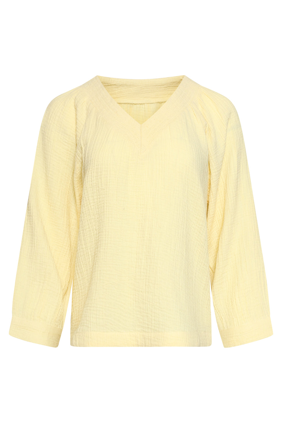Smashed Lemon | Top in Light Yellow