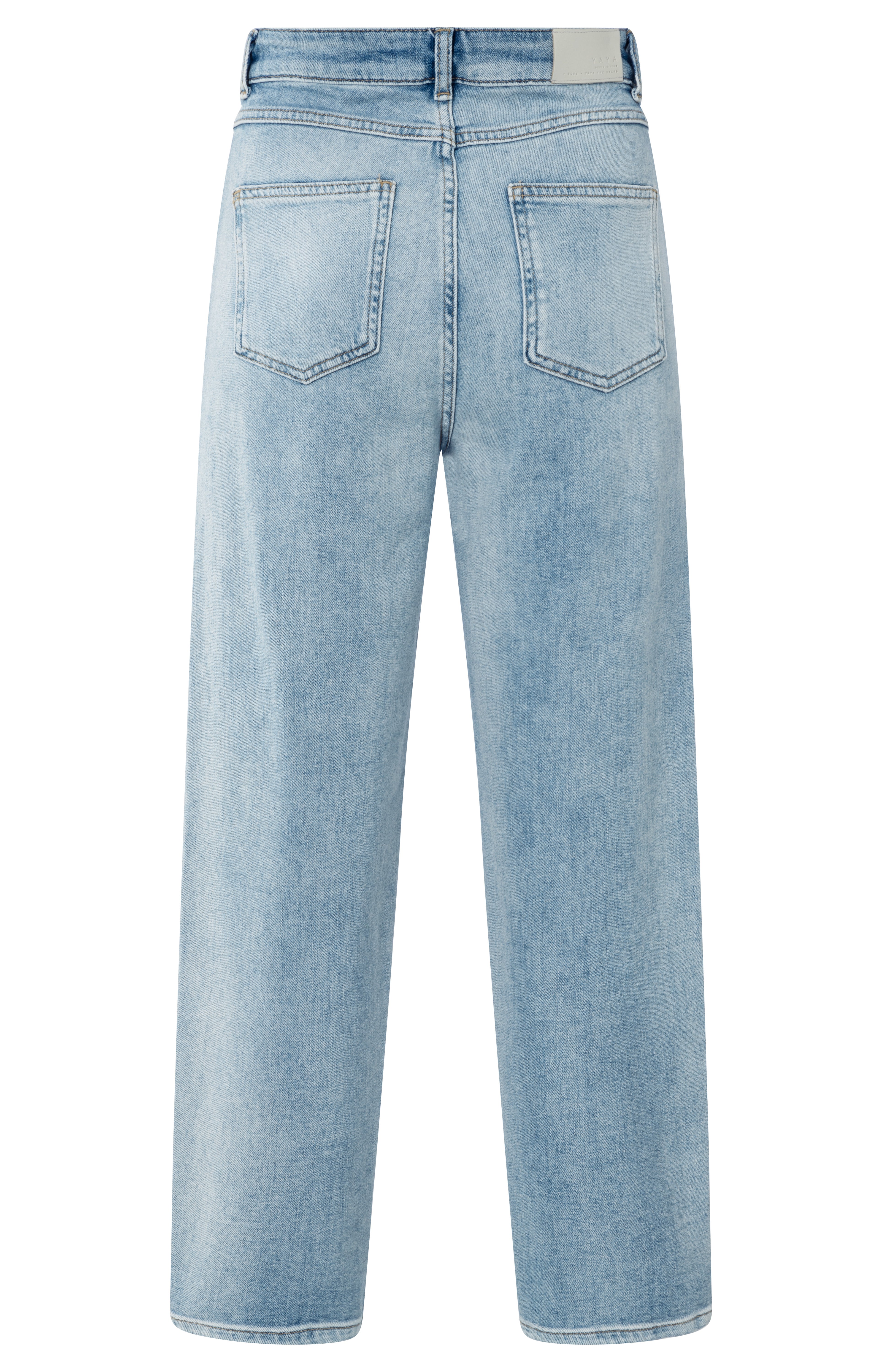 YAYA | Loose Denim Pant in Light Blue Denim