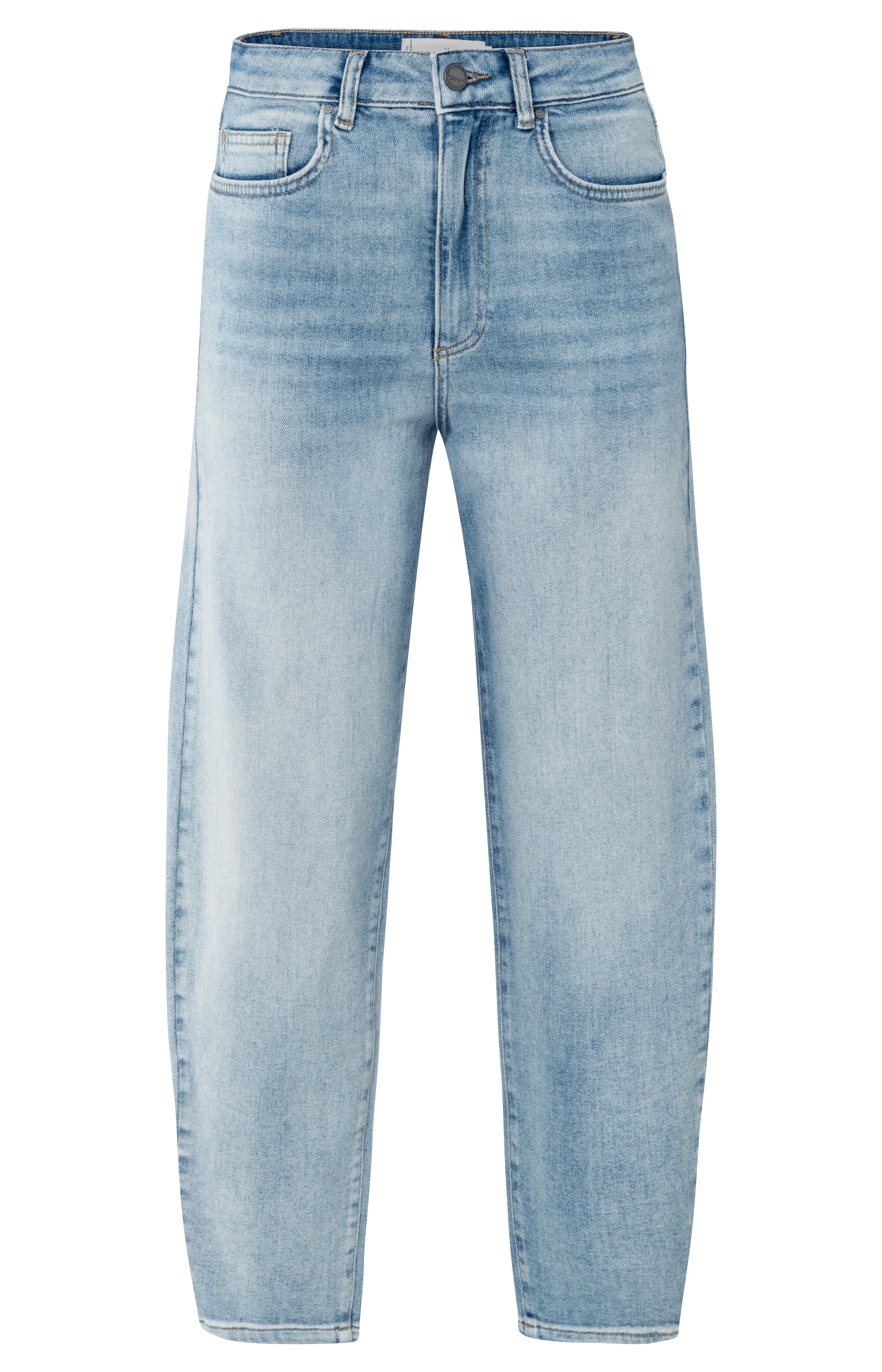 YAYA | Loose Denim Pant in Light Blue Denim