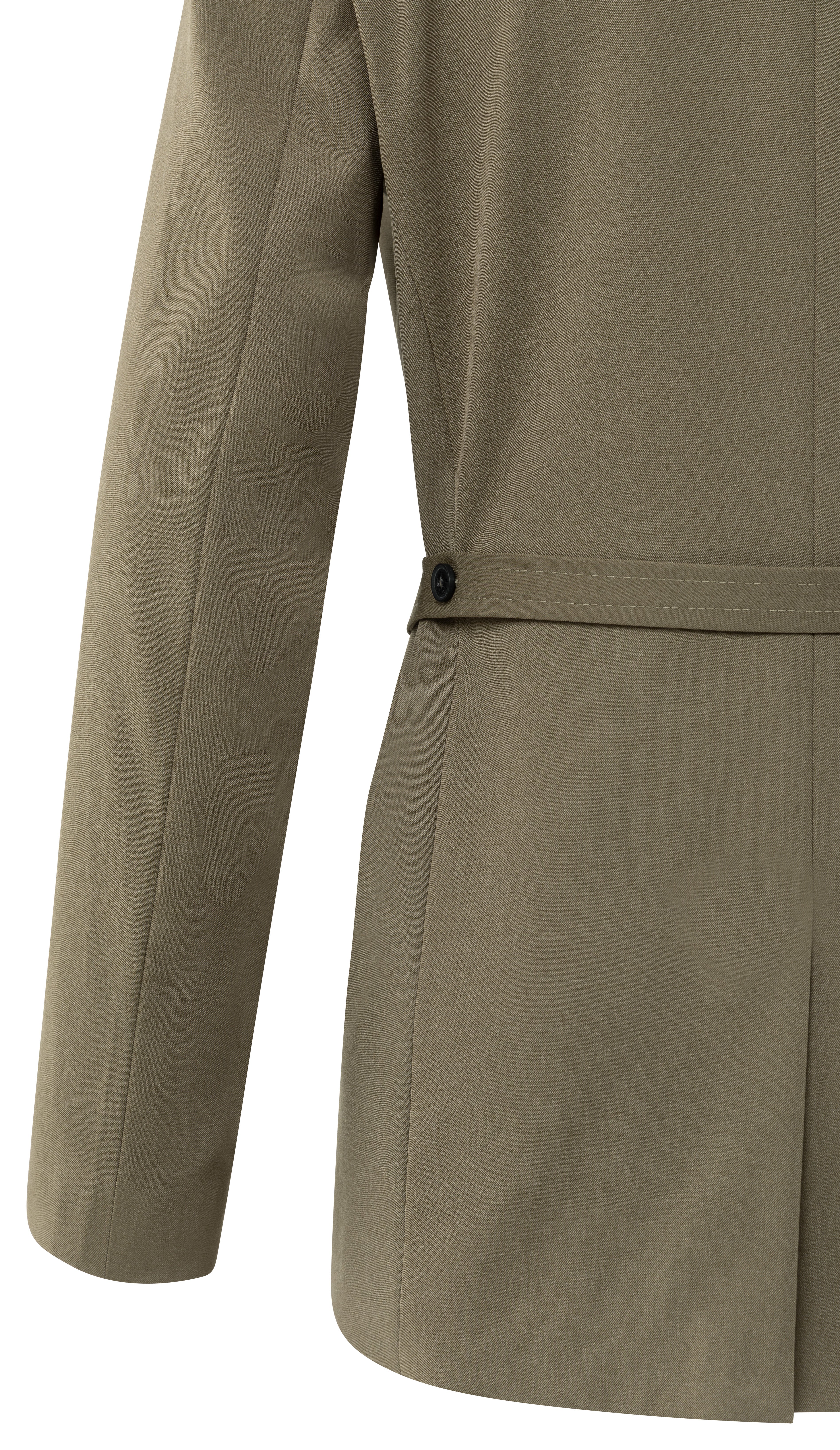 YAYA loose fit blazer capers product back with detail