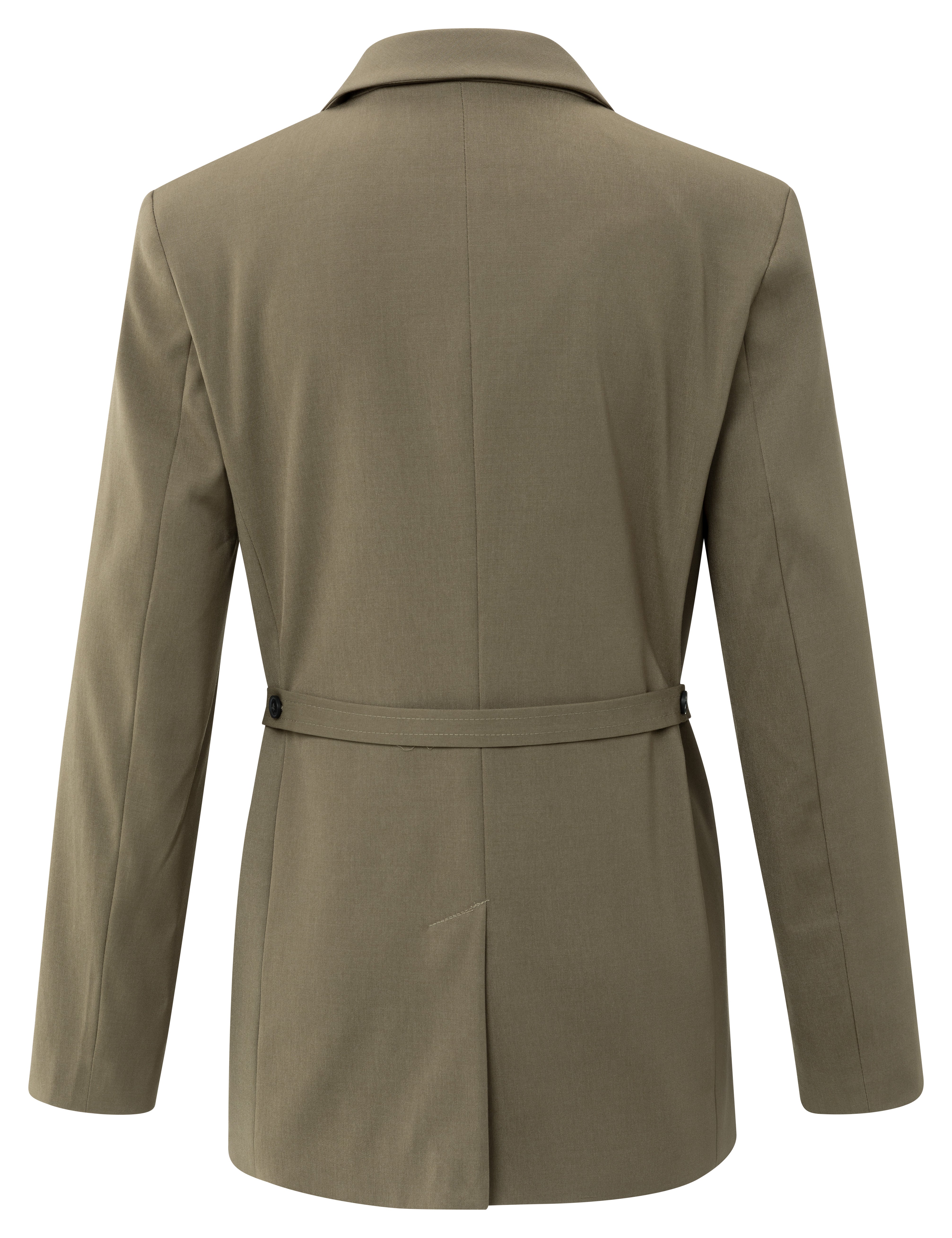YAYA loose fit blazer capers product back
