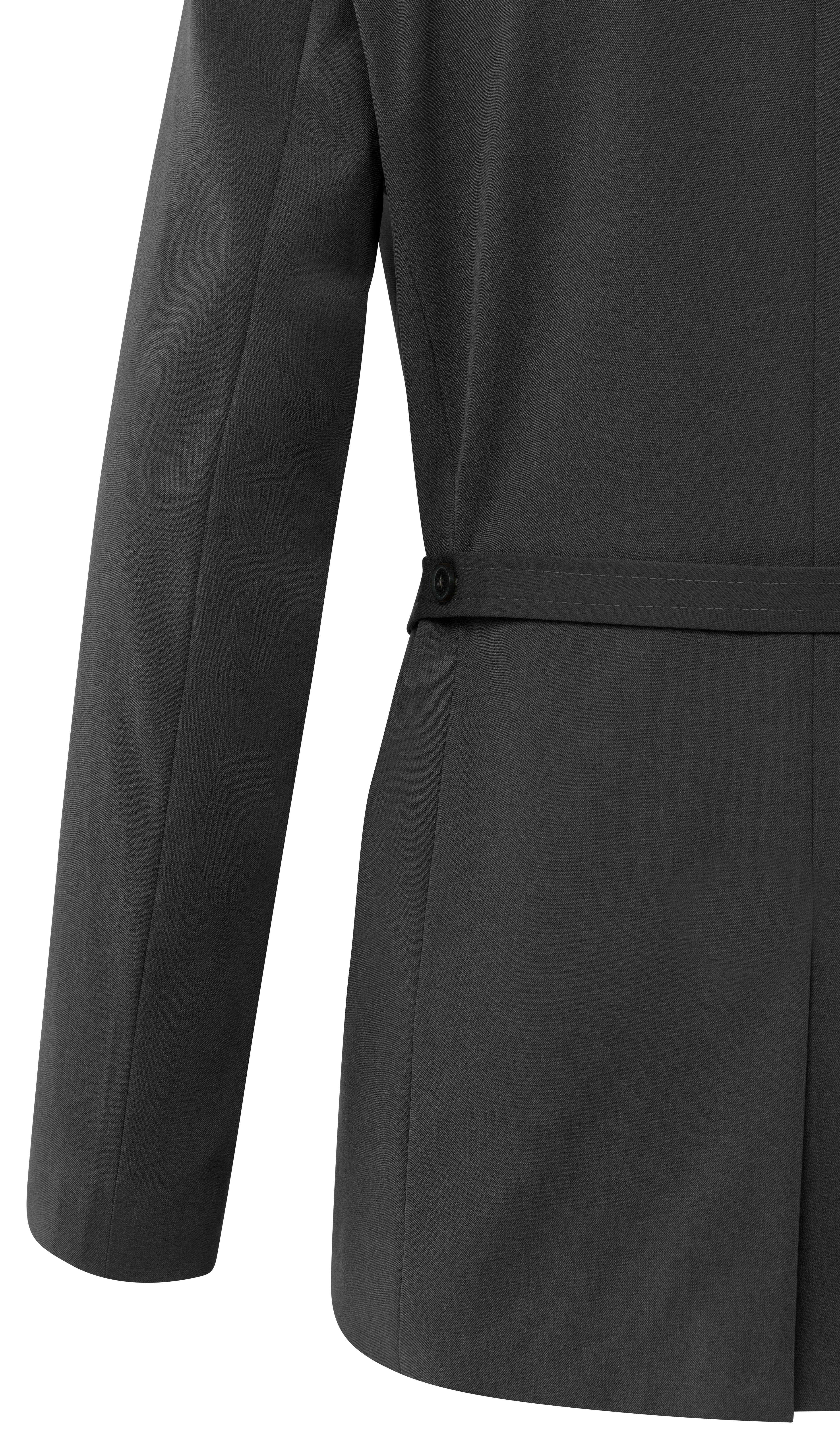 YAYA loose fit blazer oyster black product back detail